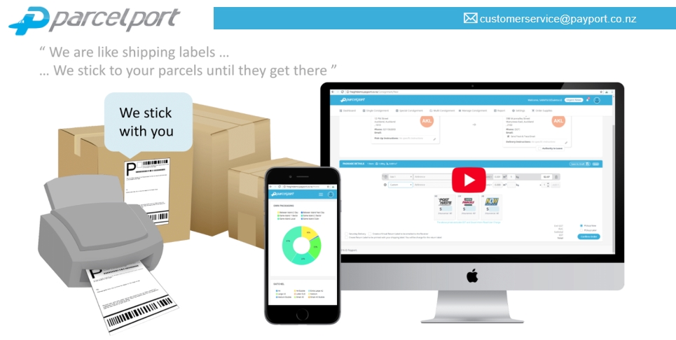 Courier Service New Zealand
 | Parcel Delivery | Parcel Tracking | Parcelport | NZ